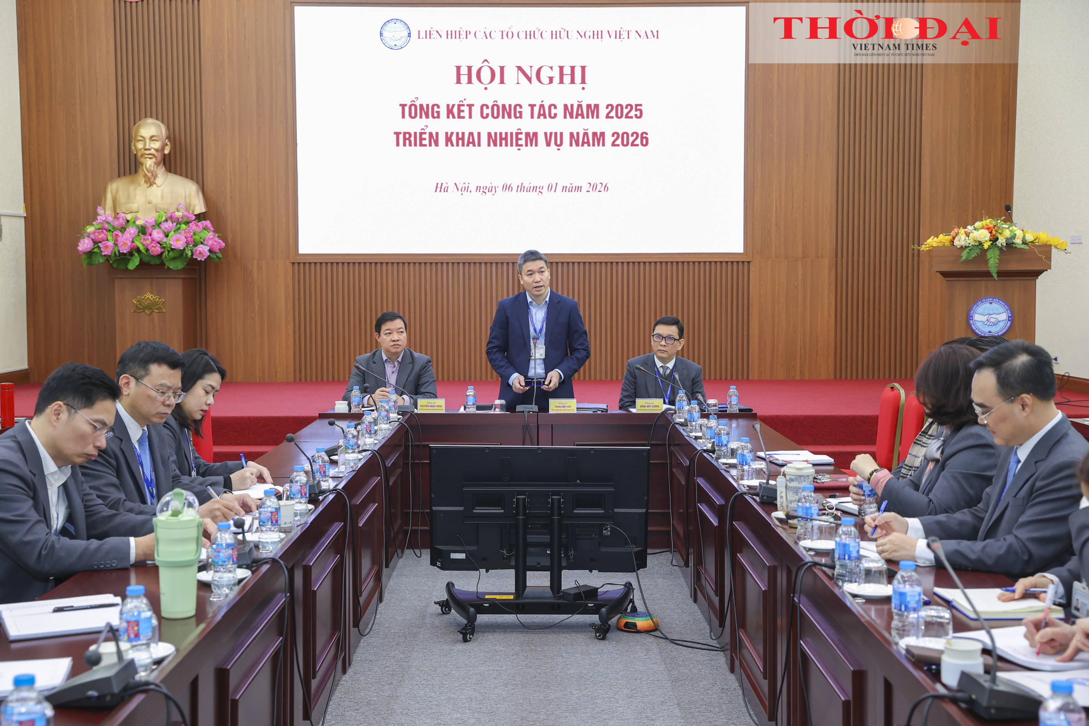 5 trọng tâm công tác của Liên hiệp các tổ chức hữu nghị Việt Nam năm 2026