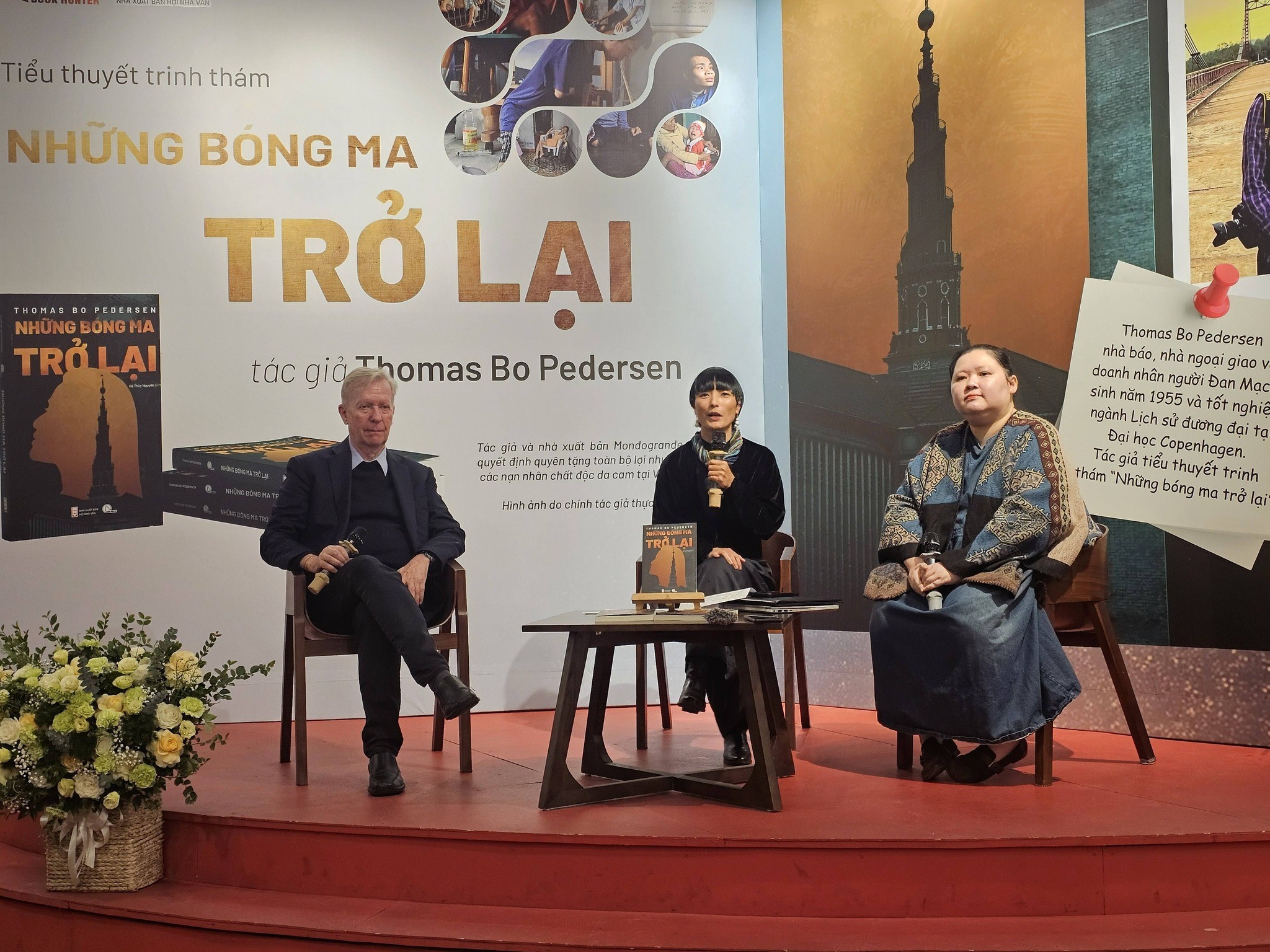 Nhà báo Đan Mạch Thomas Bo Pedersen ra mắt sách “Những bóng ma trở lại”