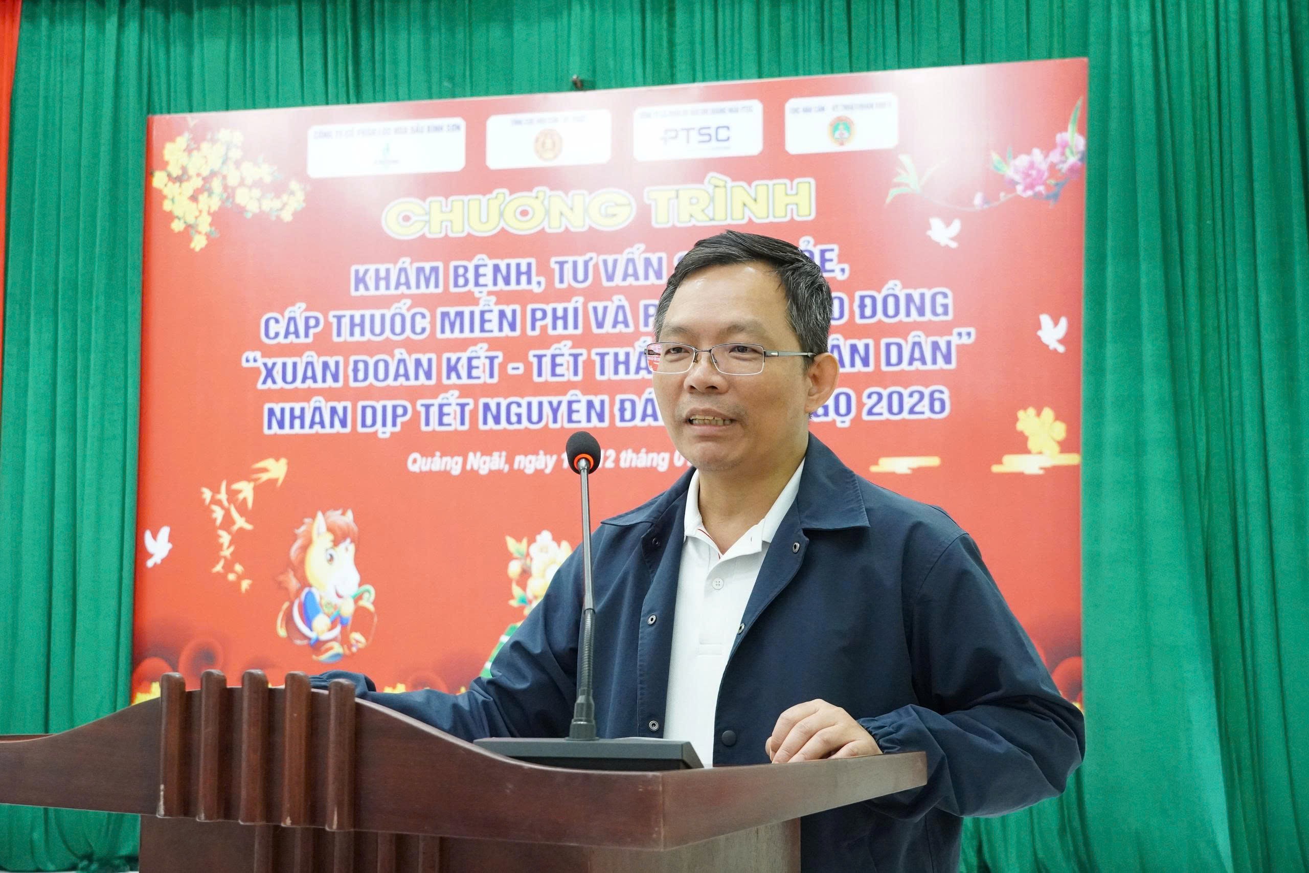 Ông Cao Tuấn Sĩ - Giám đốc Nhà máy Lọc dầu Dung Quất mong muốn người dân Vạn Tường chia sẻ, ủng hộ BSR trong quá trình triển khai dự án NCMR NMLD Dung Quất. Ông Cao Tuấn Sĩ - Giám đốc Nhà máy Lọc dầu Dung Quất mong muốn người dân Vạn Tường chia sẻ, ủng hộ BSR trong quá trình triển khai dự án NCMR NMLD Dung Quất.