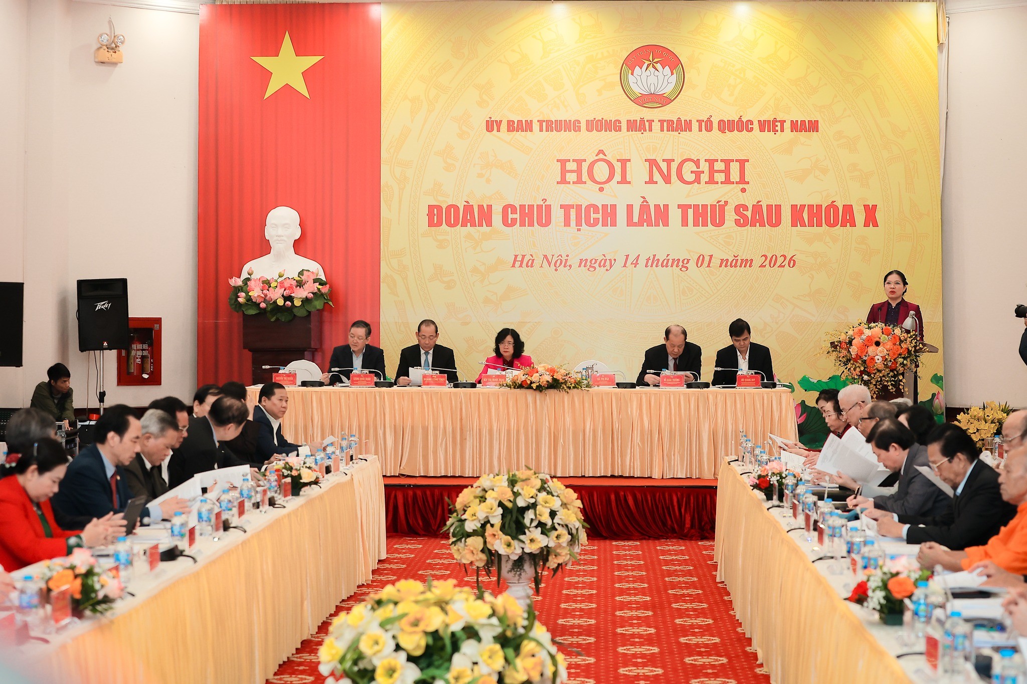 Hội nghị Đoàn Chủ tịch Ủy ban Trung ương MTTQ Việt Nam lần thứ 6, khóa X