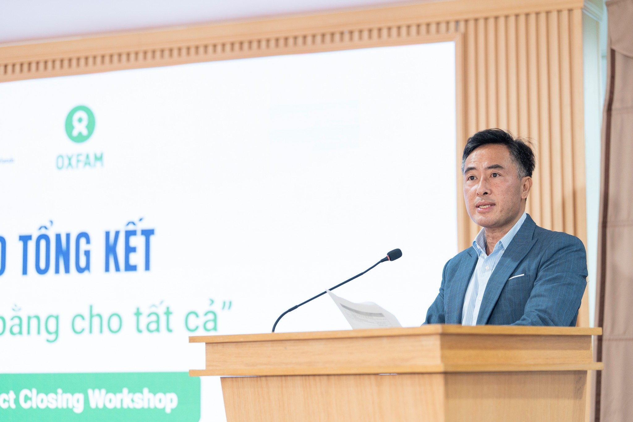 Ông Phạm Quang Tú, Phó Giám đốc Quốc gia tổ chức Oxfam tại Việt Nam. (Ảnh: NVCC) Ông Phạm Quang Tú, Phó Giám đốc Quốc gia tổ chức Oxfam tại Việt Nam. (Ảnh: NVCC)