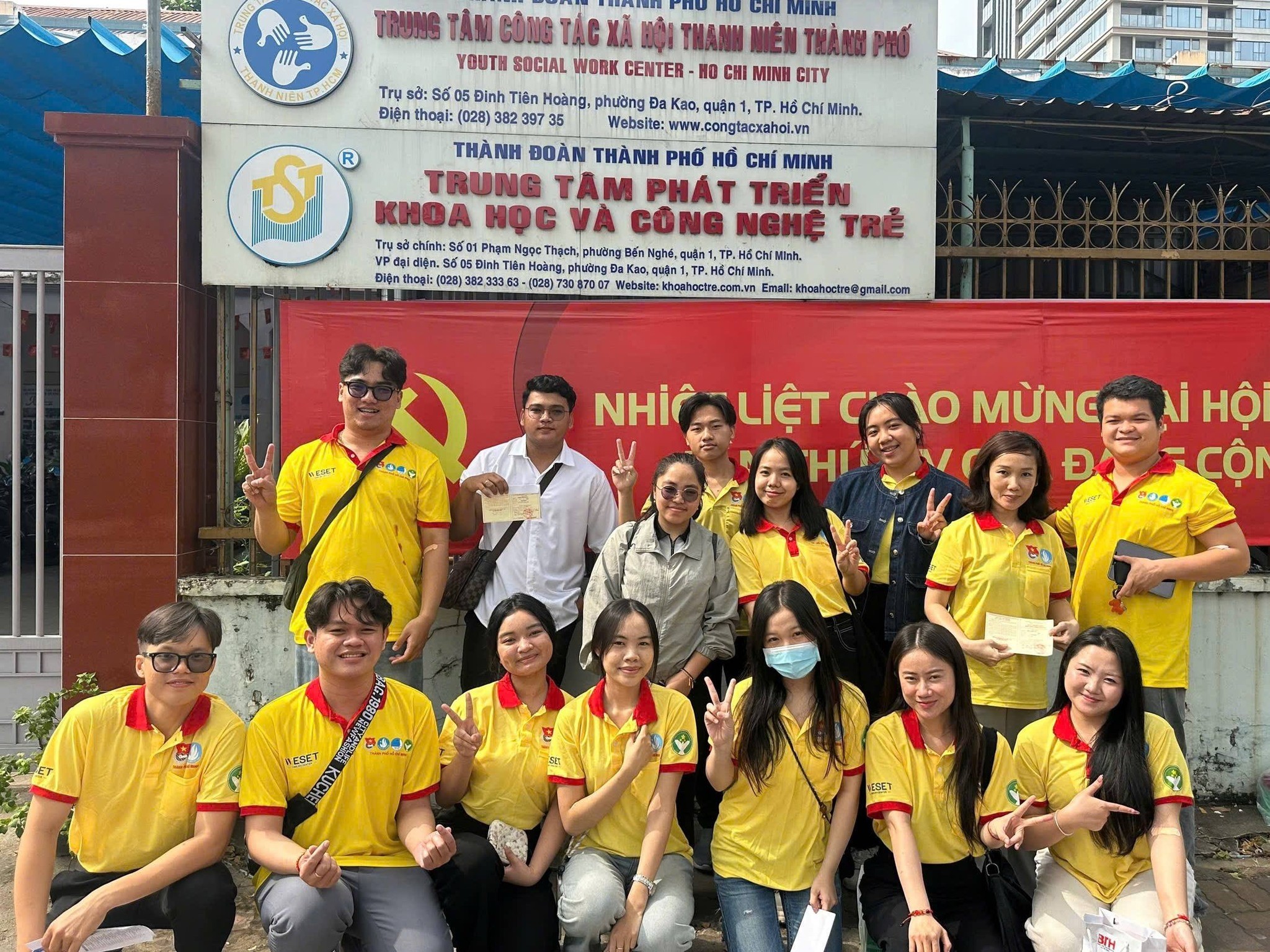 23 sinh viên Lào - Campuchia tham gia ngày hội hiến máu tình nguyện 2026