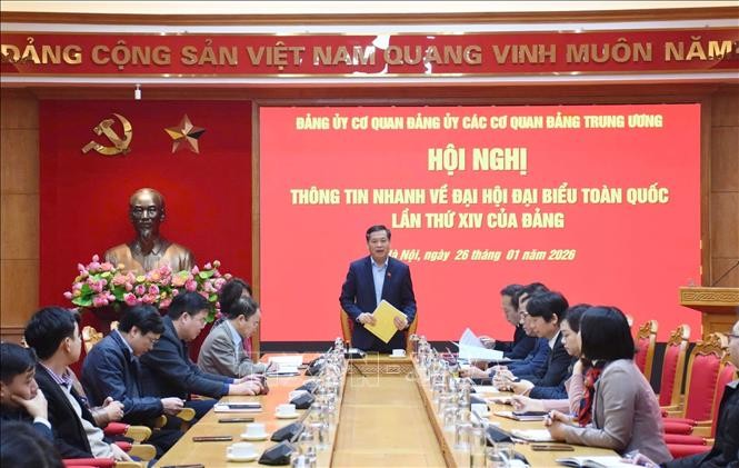 Quán triệt kết quả Đại hội XIV: Sớm đưa Nghị quyết vào cuộc sống Quán triệt kết quả Đại hội XIV: Sớm đưa Nghị quyết vào cuộc sống