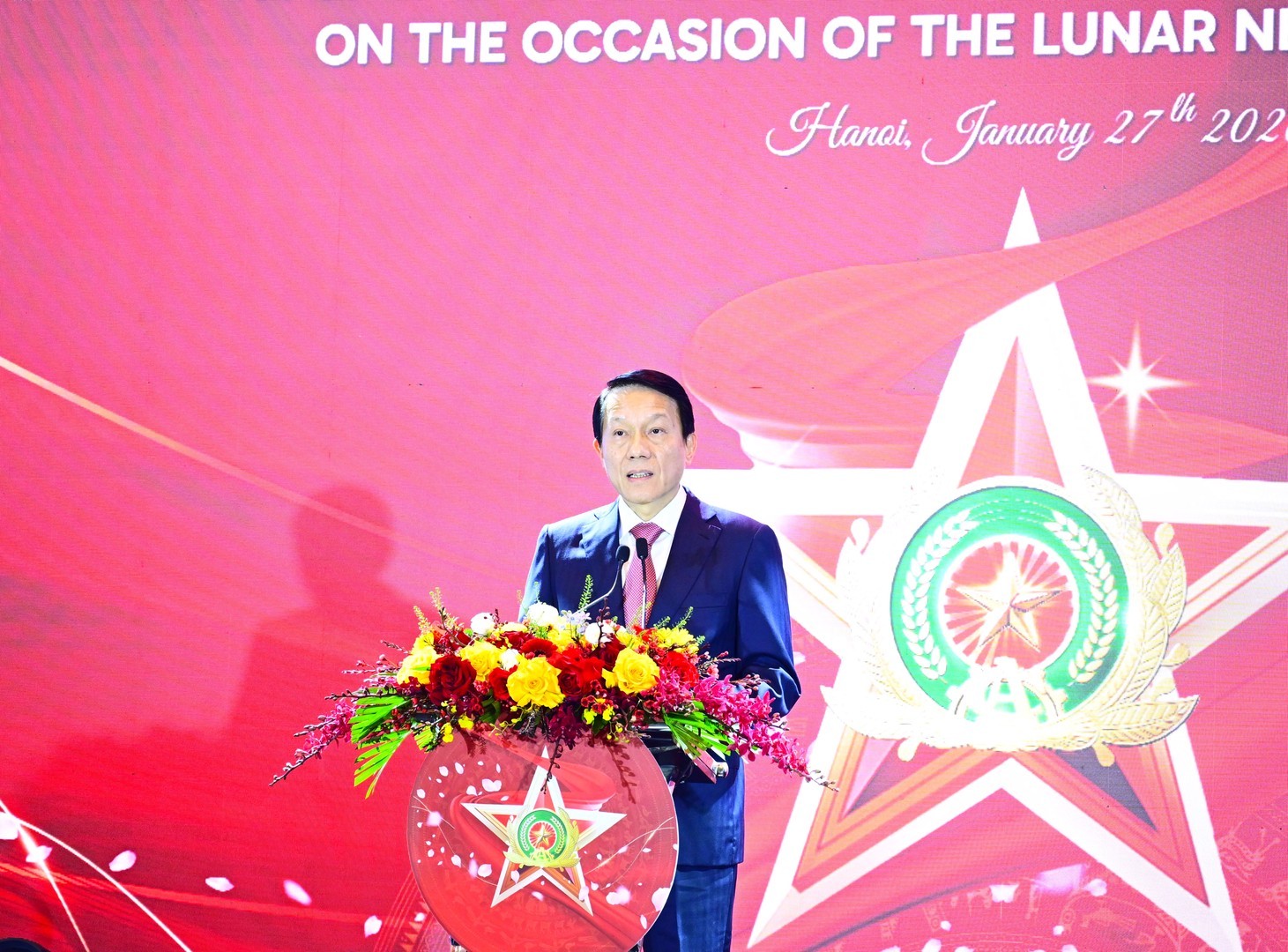 Bộ trưởng Lương Tam Quang phát biểu tại buổi gặp mặt. (Ảnh: Bộ Công an) Bộ trưởng Lương Tam Quang phát biểu tại buổi gặp mặt. (Ảnh: Bộ Công an)