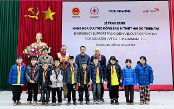 WVIV tặng hàng hoá cứu trợ cho cộng đồng chịu ảnh hưởng thiên tai tại Thanh Hóa