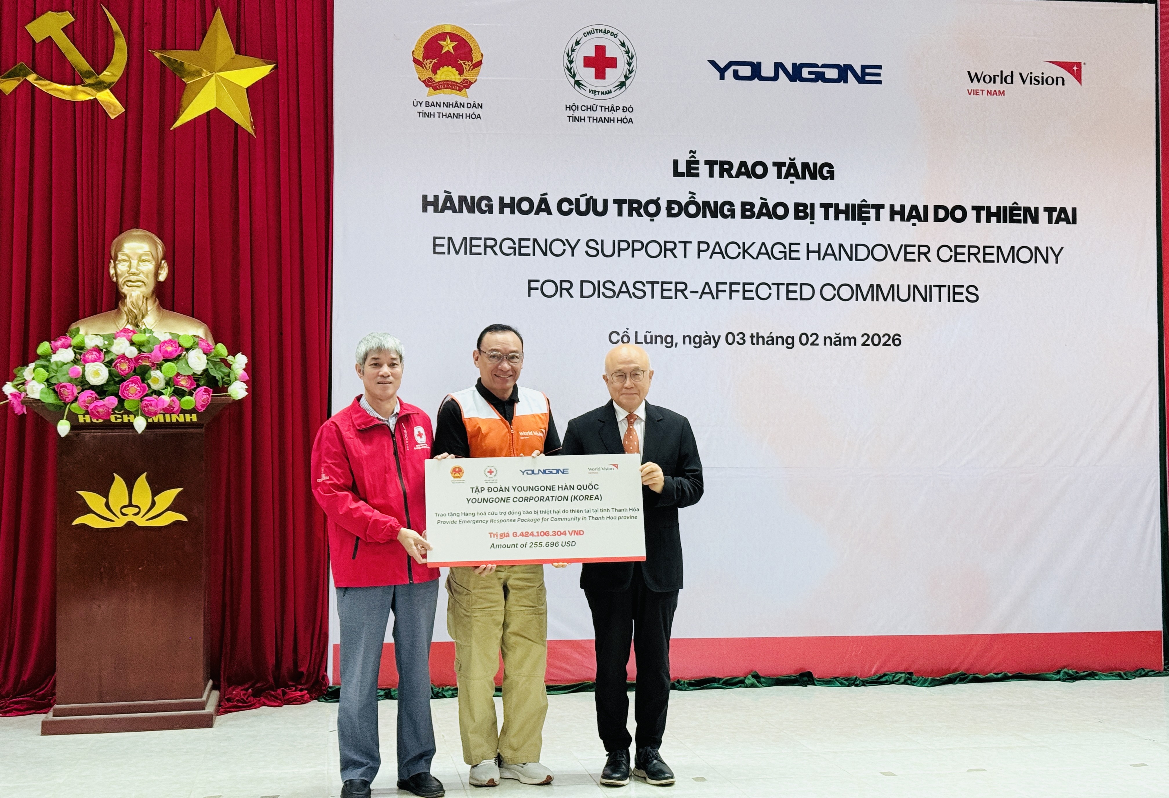WVIV chung tay mang hơi ấm đến cộng đồng chịu ảnh hưởng thiên tai tại Thanh Hóa WVIV tặng hàng hoá cứu trợ cho cộng đồng chịu ảnh hưởng thiên tai tại Thanh Hóa