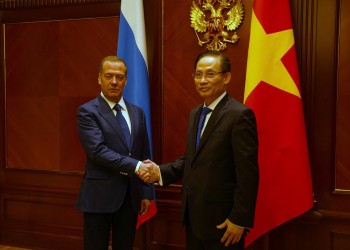 Đặc phái viên của Tổng Bí thư hội kiến Chủ tịch Đảng Nước Nga Thống nhất và Chủ tịch Đảng Cộng sản Liên bang Nga