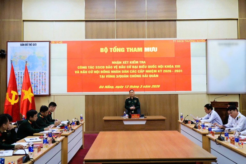 Sẵn sàng chiến đấu bảo vệ bầu cử tại Vùng 3 Hải quân Sẵn sàng chiến đấu bảo vệ bầu cử tại Vùng 3 Hải quân