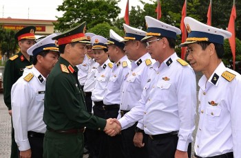 Sẵn sàng chiến đấu bảo vệ bầu cử tại Vùng 3 Hải quân