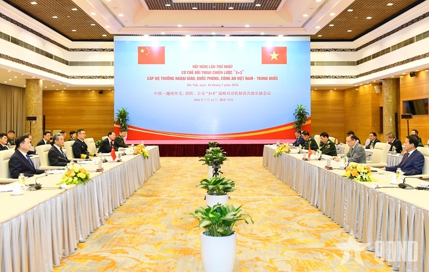 Việt Nam – Trung Quốc tổ chức Hội nghị lần thứ nhất cơ chế đối thoại chiến lược “3+3” cấp Bộ trưởng