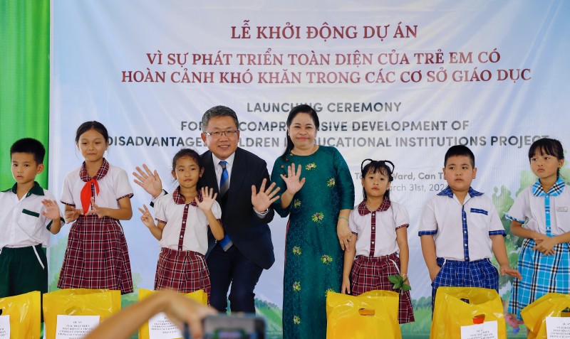 Khởi động dự án hơn 11,3 tỷ đồng hỗ trợ trẻ em khó khăn tại Cần Thơ