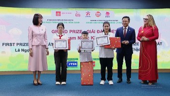 Cuộc thi “Đan Mạch trong mắt em”: Nét vẽ trẻ thơ lan tỏa khát vọng sống xanh