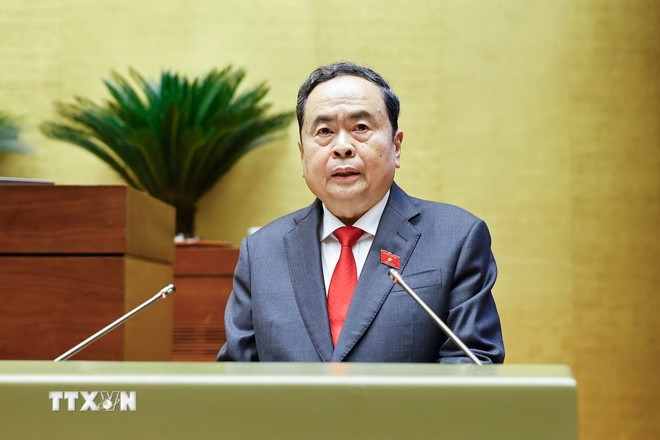 Chủ tịch Quốc hội Trần Thanh Mẫn: Khẳng định vai trò "đi trước một bước về thể chế"