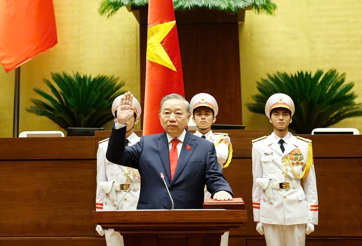 Tổng Bí thư, Chủ tịch nước Tô Lâm tuyên thệ nhậm chức Tổng Bí thư, Chủ tịch nước Tô Lâm tuyên thệ nhậm chức