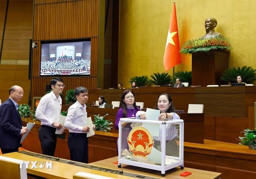 Nghị quyết của Quốc hội về công tác nhân sự Nghị quyết của Quốc hội về công tác nhân sự