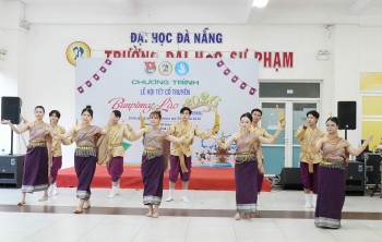 Lưu học sinh Lào, Campuchia đón Tết cổ truyền tại Việt Nam