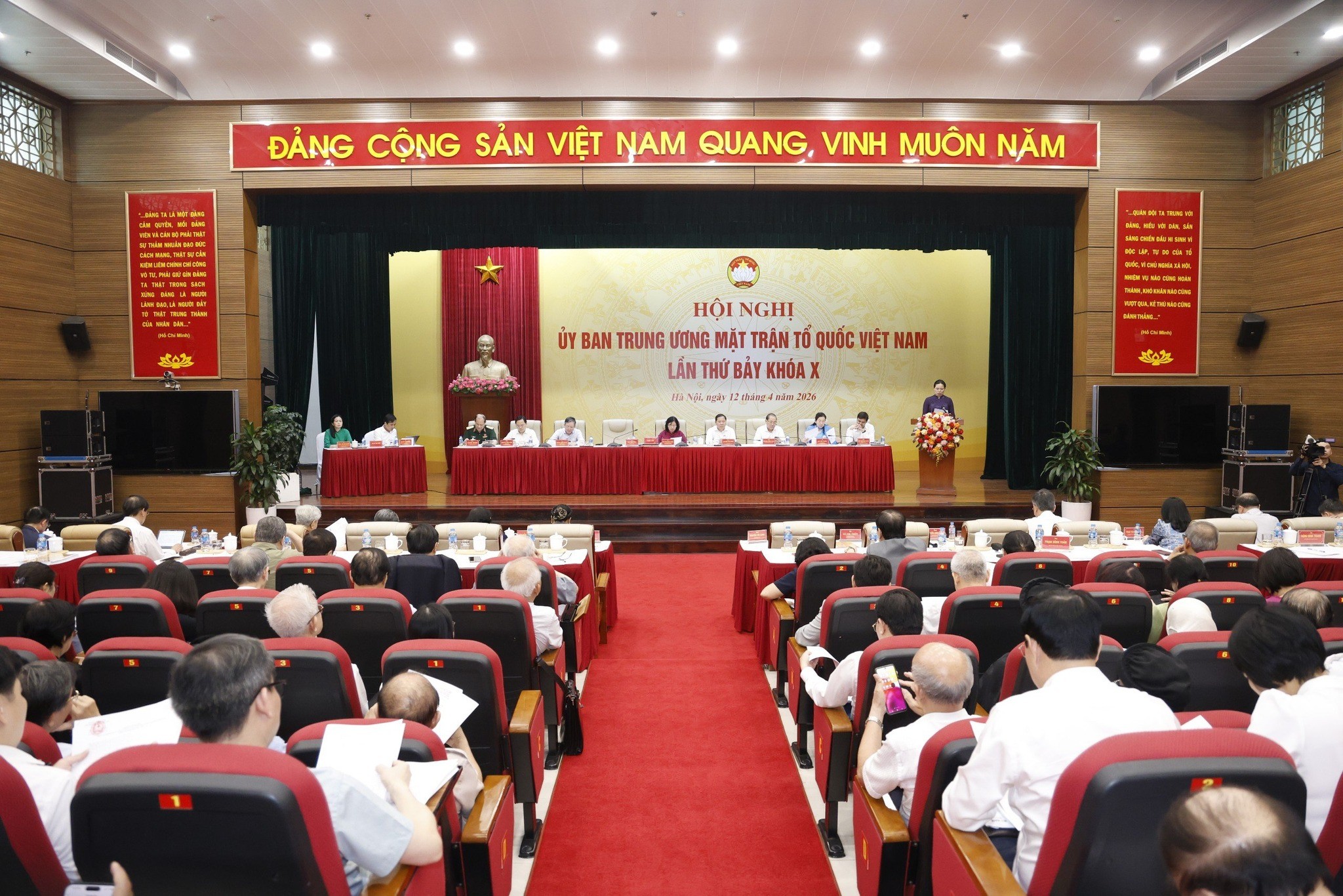 Hội nghị Ủy ban Trung ương MTTQ Việt Nam lần thứ 7 khóa X Hội nghị Ủy ban Trung ương MTTQ Việt Nam lần thứ 7 khóa X