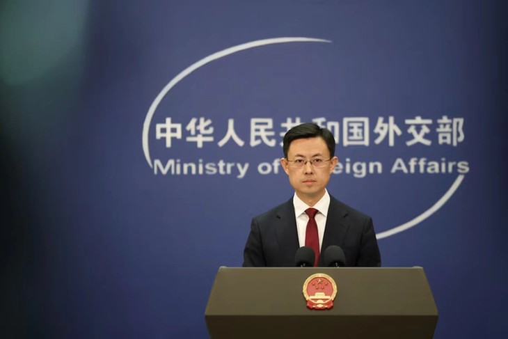 Người phát ngôn Bộ Ngoại giao Trung Quốc Quách Gia Khôn. (Ảnh: Reuters) Người phát ngôn Bộ Ngoại giao Trung Quốc Quách Gia Khôn. (Ảnh: Reuters)