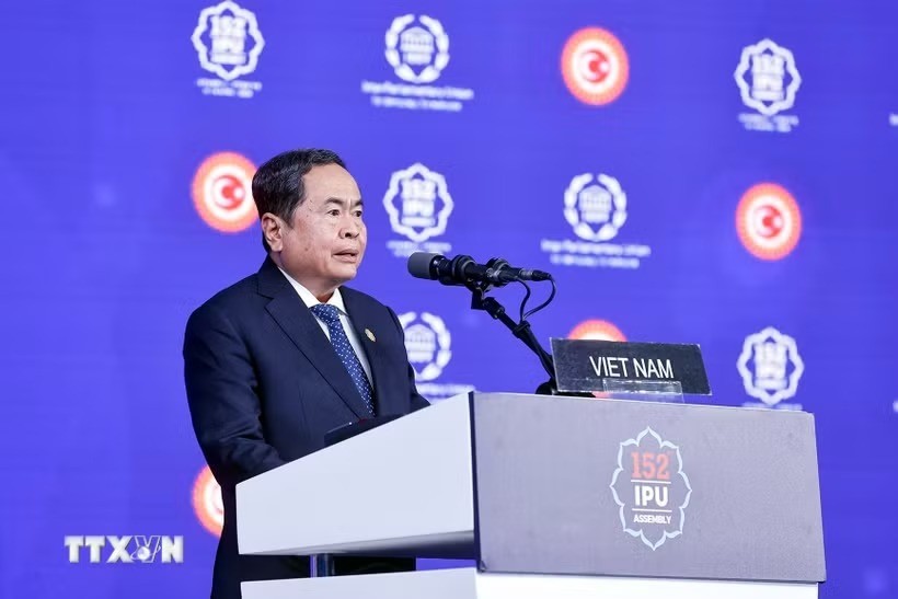 Chủ tịch Quốc hội phát biểu tại IPU-152 về hòa bình, công lý cho thế hệ tương lai Chủ tịch Quốc hội phát biểu tại IPU-152 về hòa bình, công lý cho thế hệ tương lai
