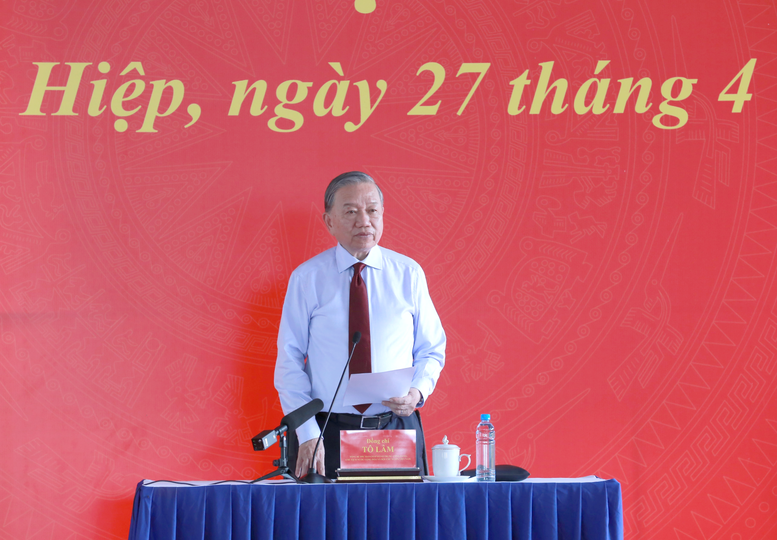 Toàn văn bài nói chuyện của Tổng Bí thư, Chủ tịch nước Tô Lâm với công nhân, người lao động Thành phố Hồ Chí Minh Toàn văn bài nói chuyện của Tổng Bí thư, Chủ tịch nước Tô Lâm với công nhân, người lao động Thành phố Hồ Chí Minh