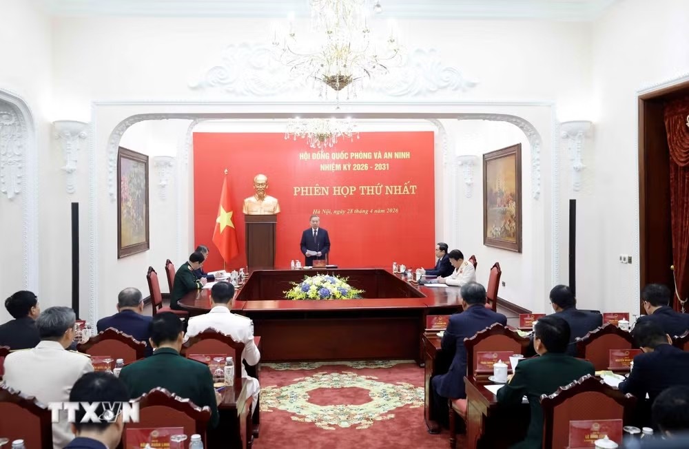 Tổng Bí thư, Chủ tịch nước Tô Lâm chủ trì Phiên họp thứ nhất Hội đồng Quốc phòng và An ninh nhiệm kỳ 2026-2031