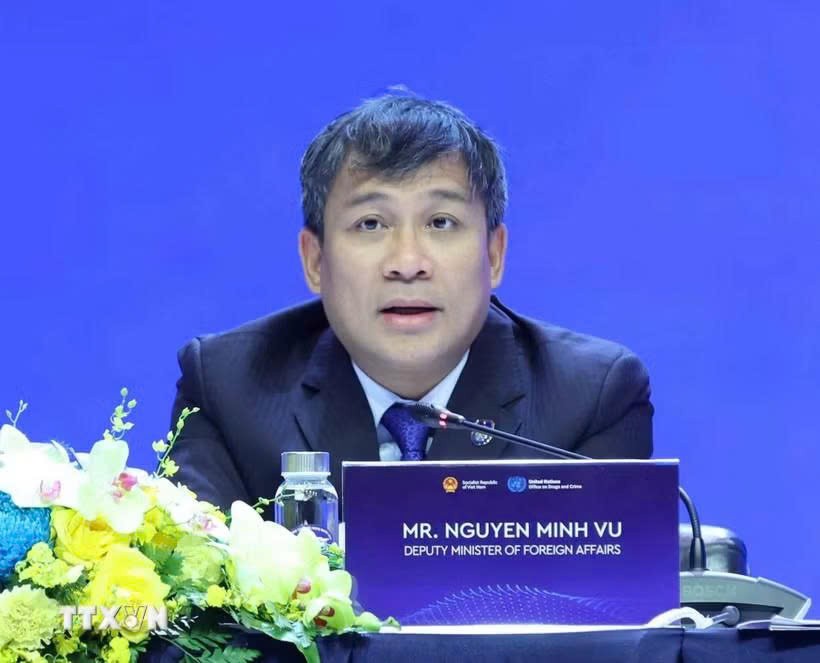  Thứ trưởng Thường trực Bộ Ngoại giao Nguyễn Minh Vũ. Ảnh: TTXVN