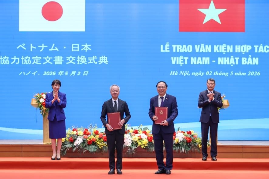 Việt Nam và Nhật Bản trao nhiều văn kiện hợp tác quan trọng