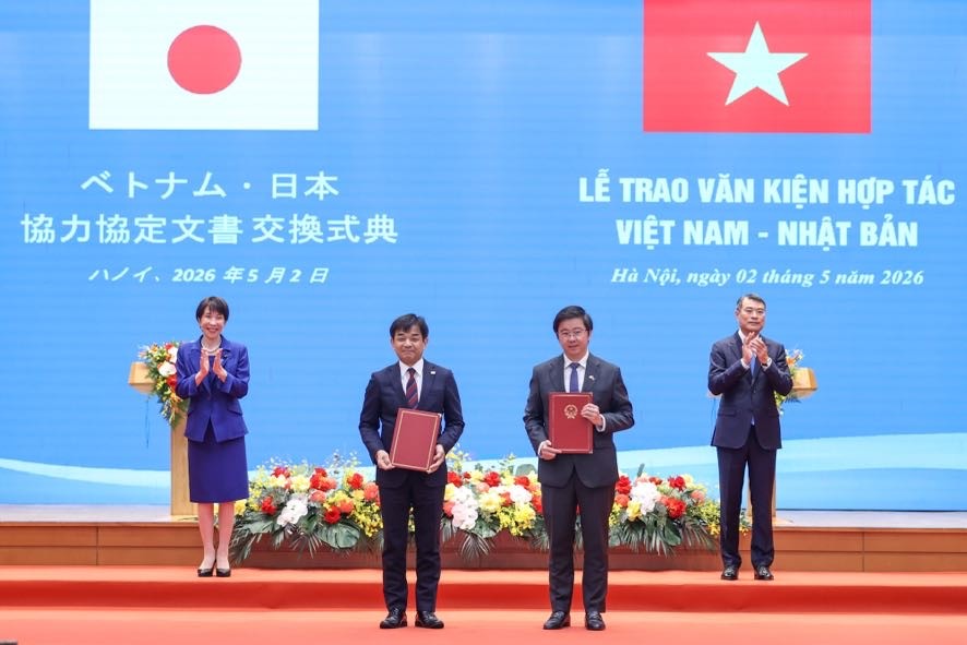 Việt Nam và Nhật Bản trao nhiều văn kiện hợp tác quan trọng