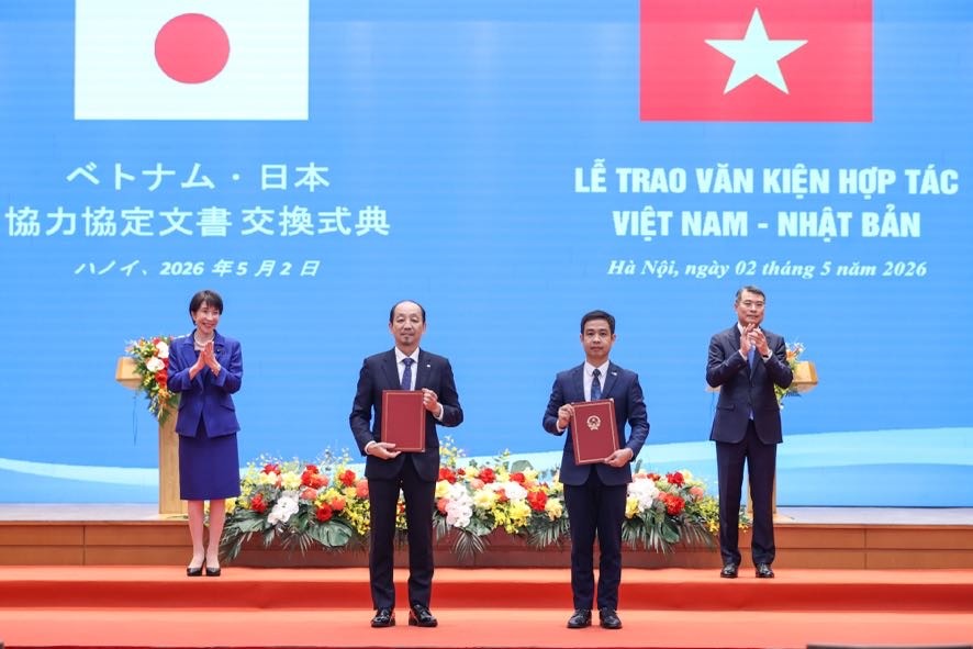 Việt Nam và Nhật Bản trao nhiều văn kiện hợp tác quan trọng