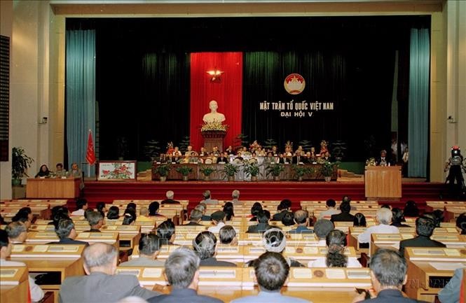 Mặt trận Tổ quốc Việt Nam qua các kỳ đại hội
