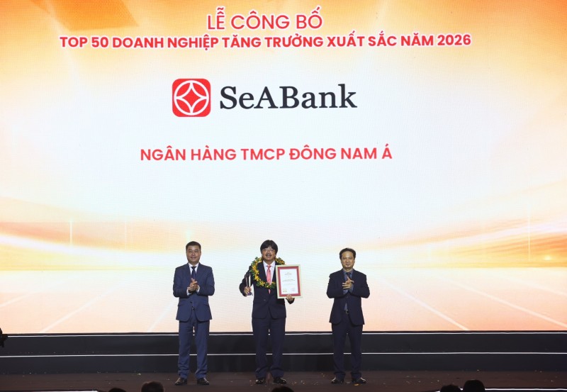 SeABank lần thứ 7 vào FAST500, củng cố nền tảng tăng trưởng bền vững