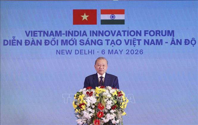 Việt Nam - Ấn Độ thúc đẩy hợp tác phát triển nguồn nhân lực, khoa học, công nghệ, đổi mới sáng tạo và chuyển đổi số Chú thích ảnh