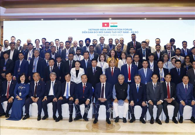 Việt Nam - Ấn Độ thúc đẩy hợp tác phát triển nguồn nhân lực, khoa học, công nghệ, đổi mới sáng tạo và chuyển đổi số Chú thích ảnh