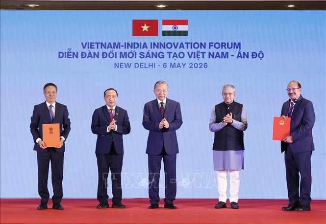 Việt Nam - Ấn Độ thúc đẩy hợp tác phát triển nguồn nhân lực, khoa học, công nghệ, đổi mới sáng tạo và chuyển đổi số