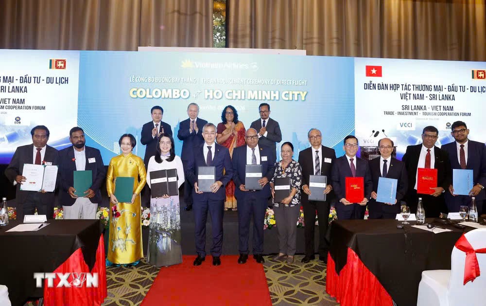 Tuyên bố chung giữa nước Cộng hòa Xã hội Chủ nghĩa Việt Nam và nước Cộng hòa Xã hội Chủ nghĩa Dân chủ Sri Lanka Tuyên bố chung giữa nước Cộng hòa Xã hội Chủ nghĩa Việt Nam và nước Cộng hòa Xã hội Chủ nghĩa Dân chủ Sri Lanka