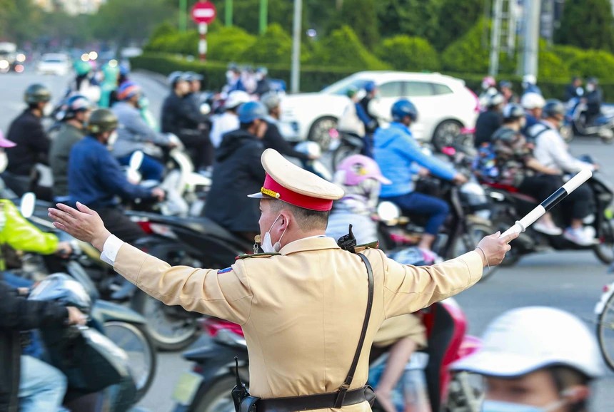 Phân luồng giao thông phục vụ Đại hội đại biểu toàn quốc MTTQ Việt Nam lần thứ XI, nhiệm kỳ 2026 - 2031