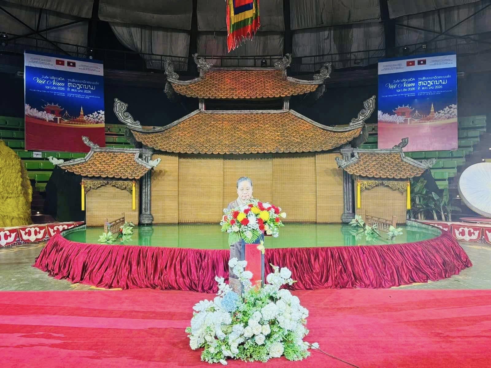 Khai mạc Tuần Văn hóa Việt Nam tại Lào năm 2026 Khai mạc Tuần Văn hóa Việt Nam tại Lào năm 2026