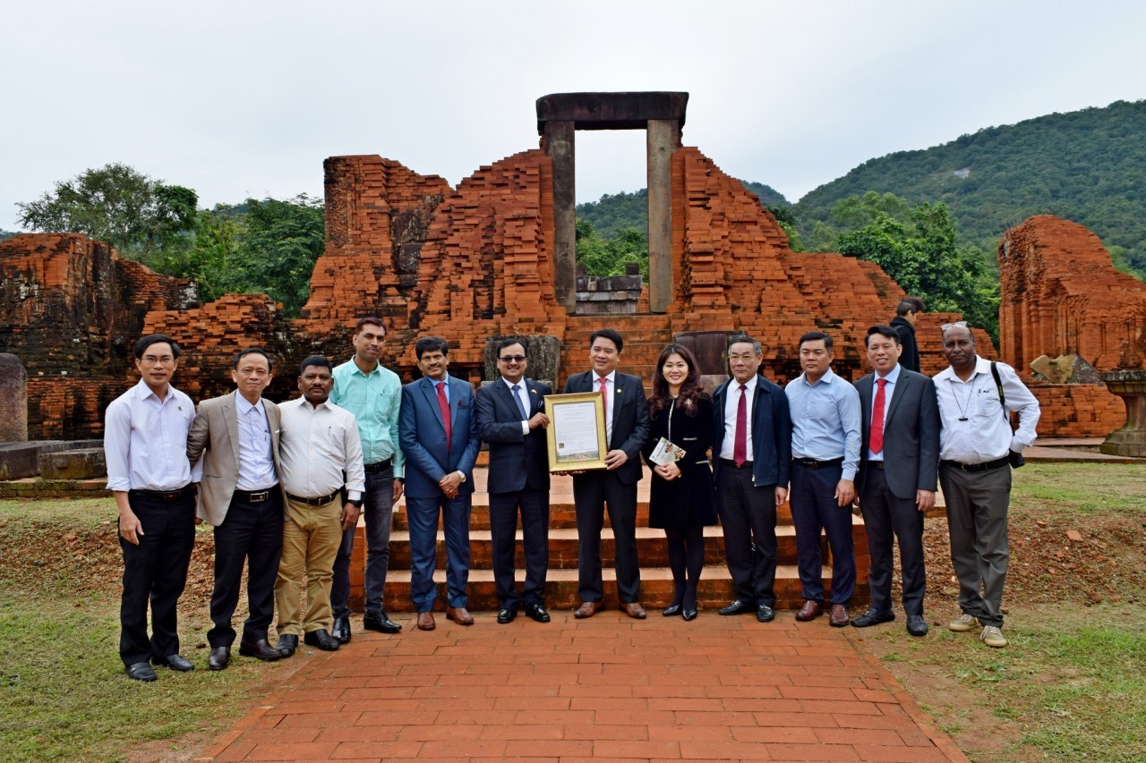 Ấn Độ tài trợ hơn 120 triệu rupee xây dựng Trung tâm Thông tin Di sản văn hóa thế giới Mỹ Sơn