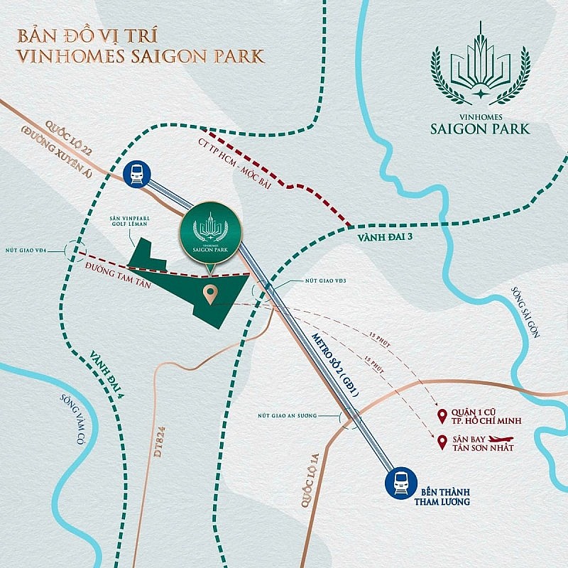 TP.HCM: 2 tuyến metro mở trục thịnh vượng, 2 siêu đô thị Vinhomes tạo cực tăng trưởng mới