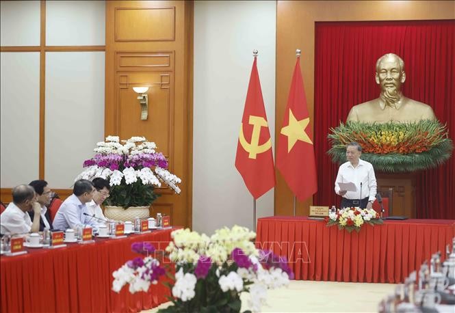 Tổng Bí thư, Chủ tịch nước chủ trì Phiên họp BCĐ tổng kết 100 năm Đảng lãnh đạo cách mạng Việt Nam