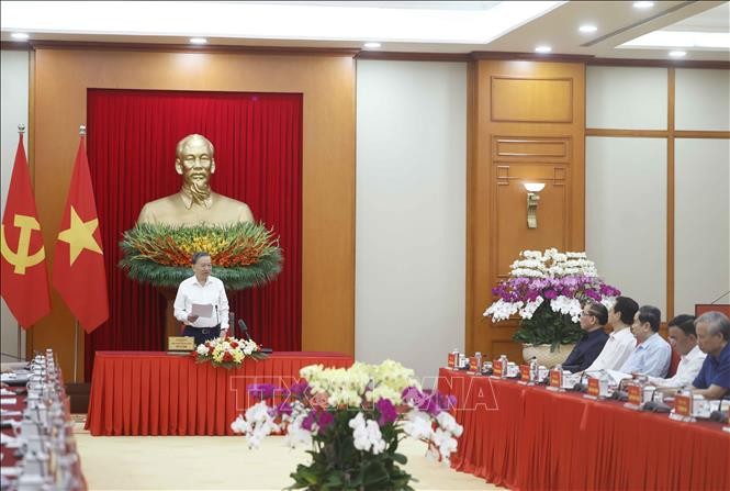 Tổng Bí thư, Chủ tịch nước chủ trì Phiên họp BCĐ tổng kết 100 năm Đảng lãnh đạo cách mạng Việt Nam