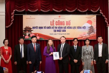 Tổ chức kỳ thi năng lực tiếng Việt theo chuẩn quốc gia tại Nhật Bản