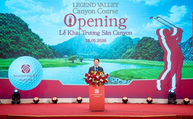 Ông Trần Song Tùng - Phó Chủ tịch thường trực UBND tỉnh Ninh Bình - kỳ vọng Legend Valley Country Club hoàn thiện 36 hố sẽ mang đến động lực góp phần thúc đẩy kinh tế - xã hội của địa phương.