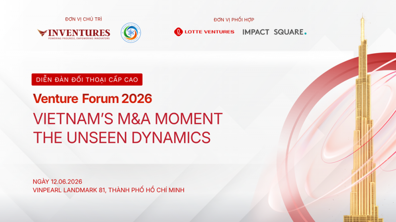 Venture Forum 2026: Điểm hẹn mới của giới đầu tư công nghệ và M&A châu Á