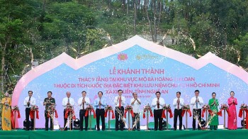 Khánh thành công trình Thác 9 tầng tại quê hương Chủ tịch Hồ Chí Minh
