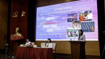 Khởi động Happy Vietnam 2026 với chủ đề "Hạnh phúc từ những điều giản dị"