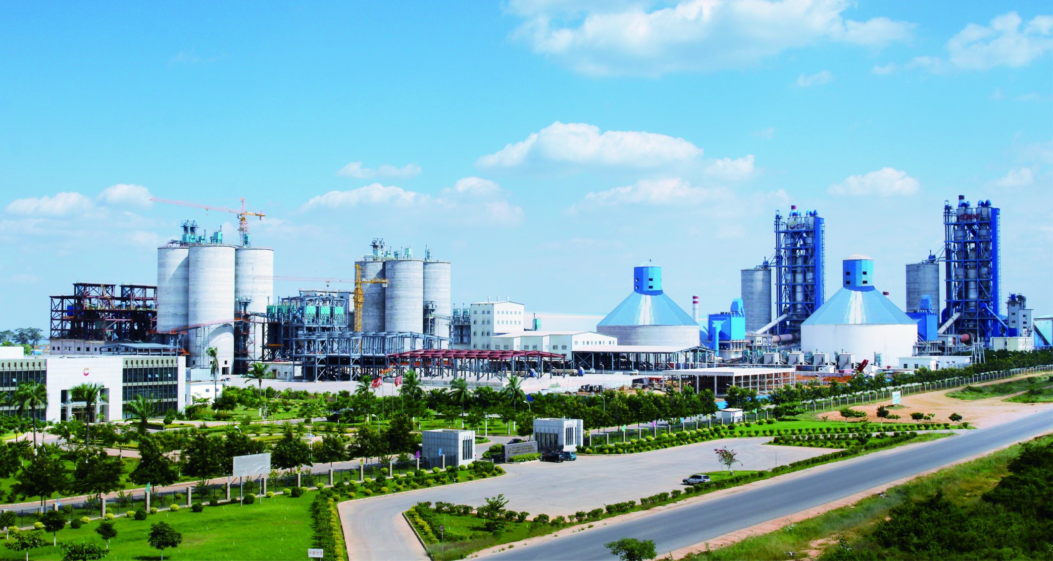 Hình ảnh minh họa Nhà máy Xi măng Hà Tiên Kiên Giang tích hợp các công nghệ tiên tiến nhất của ngành xi măng thế giới