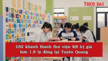 [Video] GNI khánh thành thư viện KB trị giá hơn 1,9 tỷ đồng tại Tuyên Quang