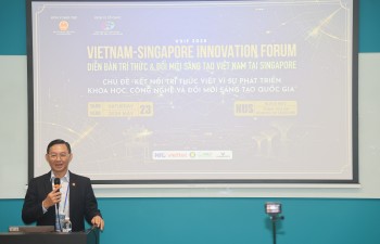 Kiều bào tại Singapore đồng hành đổi mới sáng tạo của Việt Nam