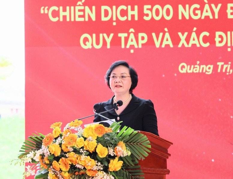 Phát động Chiến dịch 500 ngày đêm tìm kiếm, quy tập và xác định danh tính hài cốt liệt sĩ